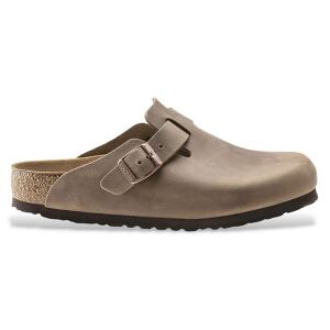 Birkenstock per uomo. 960811 Zoccoli Boston in pelle marrone (40), Basso, Nessuno, Casual Birkenstock per uomo. 960811 Zoccoli Boston in pelle marrone (40), Basso, Nessuno, Casual