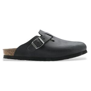 Birkenstock unisex. 59461 Zoccoli Boston in pelle nera (40), Nero, Basso, Nessuno, Casual Birkenstock unisex. 59461 Zoccoli Boston in pelle nera (40), Nero, Basso, Nessuno, Casual