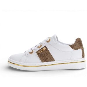 Guess per donna. FLPSTWFAL12 Stufato di scarpe da ginnastica bianche (41), Bianco, Basso, Stringhe, Casual Guess per donna. FLPSTWFAL12 Stufato di scarpe da ginnastica bianche (41), Bianco, Basso, Stringhe, Casual