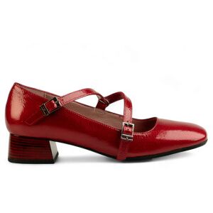 Hispanitas per donna. HI243671 Ballerine in pelle Soho (36), Rosso, 3 a 5cm, Fibbia, Casual Hispanitas per donna. HI243671 Ballerine in pelle Soho (36), Rosso, 3 a 5cm, Fibbia, Casual