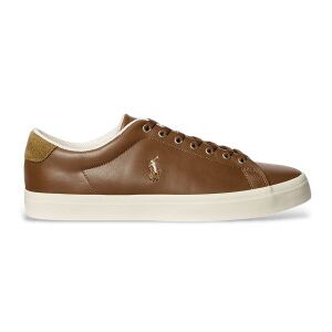 Polo Ralph Lauren per uomo. 816879935001 Sneakers in pelle marrone Active (44), Basso, Stringhe, Casual Polo Ralph Lauren per uomo. 816879935001 Sneakers in pelle marrone Active (44), Basso, Stringhe, Casual