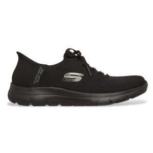 Skechers per donna. 150263 Summits New Daily slip-in sneakers nere (38), Nero, Basso, Stringhe, Casual Skechers per donna. 150263 Summits New Daily slip-in sneakers nere (38), Nero, Basso, Stringhe, Casual