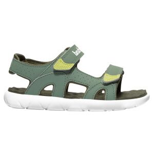 Timberland unisex per bambino. TB0A5M2DEX01 Sandali con cinturino sul tallone in pelle verde Perkins Row (28), Basso, Velcro, Casual, moda p Timberland unisex per bambino. TB0A5M2DEX01 Sandali con cinturino sul tallone in pelle verde Perkins Row (28), Basso, Velcro, Casual, moda p