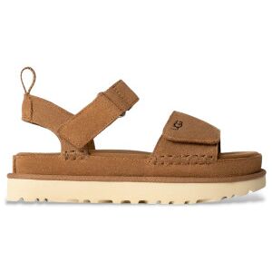 UGG per donna. 1136783 Sandali Goldenstar in pelle marrone (38), Basso, Velcro, Casual UGG per donna. 1136783 Sandali Goldenstar in pelle marrone (38), Basso, Velcro, Casual