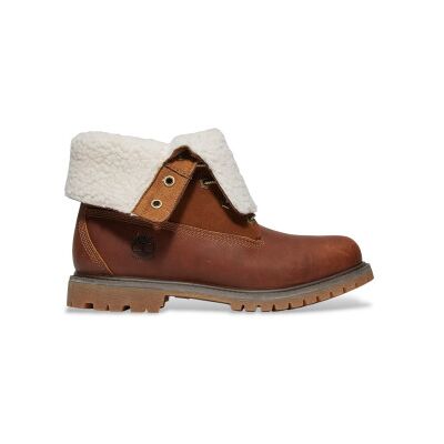 Timberland per donna. TB18328R2421 Stivaletti in pelle con chiusura arrotolabile e fodera marrone caldo (37.5 W), Basso, Stringhe, Casual Timberland per donna. TB18328R2421 Stivaletti in pelle con chiusura arrotolabile e fodera marrone caldo (37.5 W), Basso, Stringhe, Casual