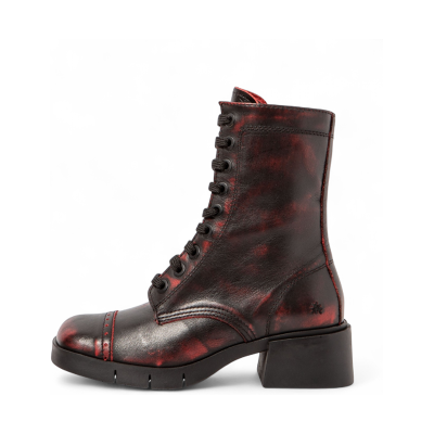 ART per donna. 1128712F4003_008 1287 Stivali in pelle granata di Varsavia (38), 3 a 5cm, Cerniera, Casual ART per donna. 1128712F4003_008 1287 Stivali in pelle granata di Varsavia (38), 3 a 5cm, Cerniera, Casual