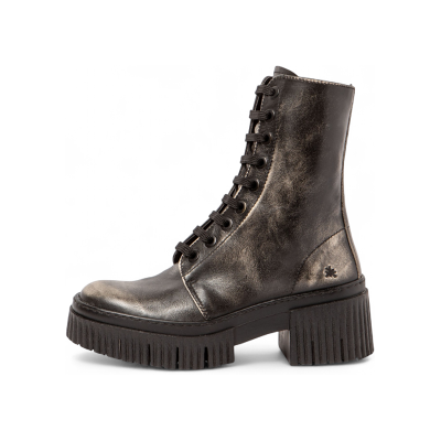 ART per donna. 1137513EH003_001 Stivali in pelle grigia York 1375 (36), 3 a 5cm, Cerniera, Casual, Grigio ART per donna. 1137513EH003_001 Stivali in pelle grigia York 1375 (36), 3 a 5cm, Cerniera, Casual, Grigio