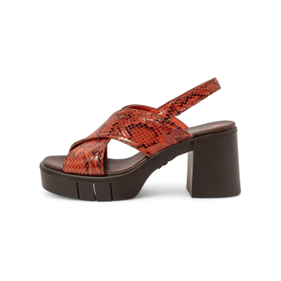 ART per donna. 119901388003_006 Sandali in pelle arancione Eivissa 1990 (41), 8 a 10cm, Velcro, Casual ART per donna. 119901388003_006 Sandali in pelle arancione Eivissa 1990 (41), 8 a 10cm, Velcro, Casual