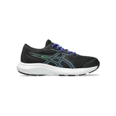 Asics per donna/ragazza. 1014A337 Sneakers nere Contend 9 Gs (39.5), Nero, Basso, Stringhe, Casual, Sportivo, Multisport, moda per bambini Asics per donna/ragazza. 1014A337 Sneakers nere Contend 9 Gs (39.5), Nero, Basso, Stringhe, Casual, Sportivo, Multisport, moda per bambini