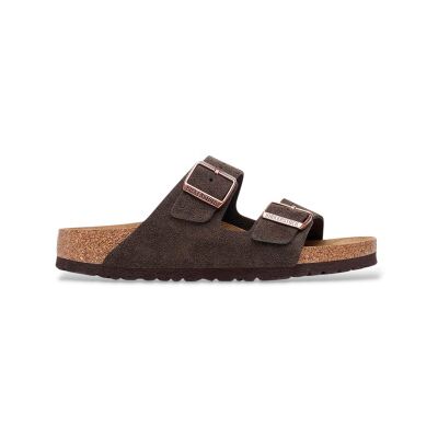 Birkenstock per donna. 1027083 Sandali in Pelle Arizona (Vestibilità Stretta) marrone (36), Basso, Camoscio, Fibbia, Casual Birkenstock per donna. 1027083 Sandali in Pelle Arizona (Vestibilità Stretta) marrone (36), Basso, Camoscio, Fibbia, Casual