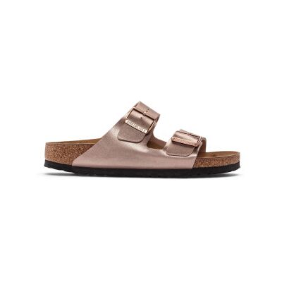 Birkenstock per donna. 1023960 Sandali in Pelle Arizona Birko Flor (Vestibilità Stretta) bronzo (40), Basso, Nessuno, Casual Birkenstock per donna. 1023960 Sandali in Pelle Arizona Birko Flor (Vestibilità Stretta) bronzo (40), Basso, Nessuno, Casual