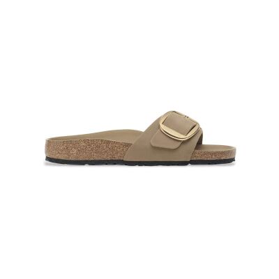 Birkenstock per donna. 1030467 Sandali in Pelle Madrid Big Buckle (Vestibilità Stretta) marrone chiaro (41), Basso, Nessuno, Casual Birkenstock per donna. 1030467 Sandali in Pelle Madrid Big Buckle (Vestibilità Stretta) marrone chiaro (41), Basso, Nessuno, Casual