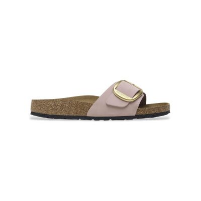 Birkenstock per donna. 1027056 Sandali in Pelle Madrid Big Buckle (Vestibilità Stretta) rosa (38), Basso, Nessuno, Casual Birkenstock per donna. 1027056 Sandali in Pelle Madrid Big Buckle (Vestibilità Stretta) rosa (38), Basso, Nessuno, Casual