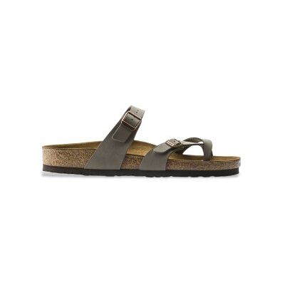 Birkenstock per uomo. 71071 Sandali Mayari Birkibuc (Vestibilità Regolare) pietra (41), Basso, Nessuno, Casual, Taupe Birkenstock per uomo. 71071 Sandali Mayari Birkibuc (Vestibilità Regolare) pietra (41), Basso, Nessuno, Casual, Taupe