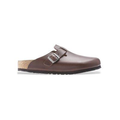 Birkenstock per uomo. 1023449 Zoccoli in pelle Boston Grip (Vestibilità Regolare) Natural Roast (41), Marrone, Basso, Fibbia, Casual Birkenstock per uomo. 1023449 Zoccoli in pelle Boston Grip (Vestibilità Regolare) Natural Roast (41), Marrone, Basso, Fibbia, Casual