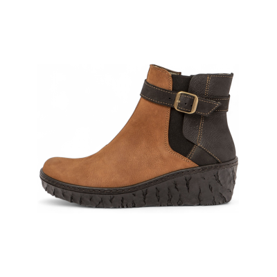 El Naturalista per donna. 251331TY0005_023 N5133 Myth Yggdrasil stivaletto in pelle marrone (41), 5 a 8cm, Cerniera, Casual El Naturalista per donna. 251331TY0005_023 N5133 Myth Yggdrasil stivaletto in pelle marrone (41), 5 a 8cm, Cerniera, Casual