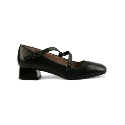 Hispanitas per donna. HI243671 Ballerine in pelle Soho (36), Nero, 3 a 5cm, Fibbia, Casual Hispanitas per donna. HI243671 Ballerine in pelle Soho (36), Nero, 3 a 5cm, Fibbia, Casual
