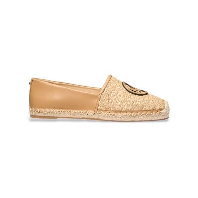 Michael Kors per donna. 40S6KZFP1D Espadrillas Kenzie in vari materiali beige (37), Basso, Nessuno, Casual, Nylon riciclato Michael Kors per donna. 40S6KZFP1D Espadrillas Kenzie in vari materiali beige (37), Basso, Nessuno, Casual, Nylon riciclato