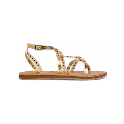 Pepe Jeans per donna. PLS700017 Sandali Rio Studs dorati (39), Oro, Basso, Fibbia, Casual Pepe Jeans per donna. PLS700017 Sandali Rio Studs dorati (39), Oro, Basso, Fibbia, Casual
