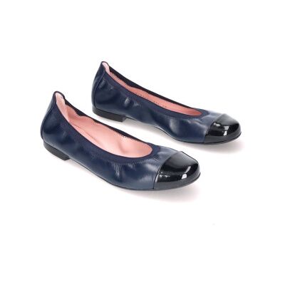 Pretty Ballerinas per donna. 48780 Ballerine Shirley in pelle blu (35), Basso, Nessuno, Casual Pretty Ballerinas per donna. 48780 Ballerine Shirley in pelle blu (35), Basso, Nessuno, Casual