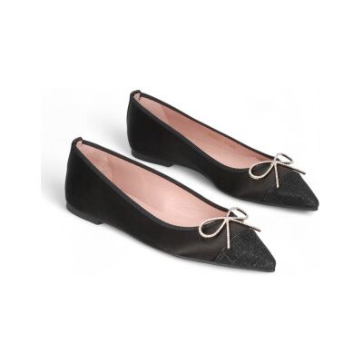 Pretty Ballerinas per donna. 51629 Ella scarpe nere (41), Pelle, Nero, Basso, 1 a 3 cm, Nessuno, Casual Pretty Ballerinas per donna. 51629 Ella scarpe nere (41), Pelle, Nero, Basso, 1 a 3 cm, Nessuno, Casual