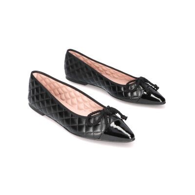 Pretty Ballerinas per donna. 49569 Ballerine Tyra in pelle nera (37), Nero, Basso, Nessuno, Casual Pretty Ballerinas per donna. 49569 Ballerine Tyra in pelle nera (37), Nero, Basso, Nessuno, Casual