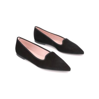 Pretty Ballerinas per donna. 43282 Scarpe Ella in pelle nera (36), Basso, Camoscio, Nessuno, Casual Pretty Ballerinas per donna. 43282 Scarpe Ella in pelle nera (36), Basso, Camoscio, Nessuno, Casual