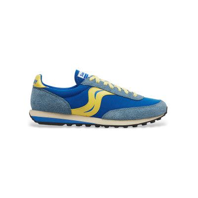 Saucony S70883-1 Scarpe in Pelle Trainer 80 Blu - Scarpe Saucony S70883-1 Scarpe in Pelle Trainer 80 Blu - Scarpe