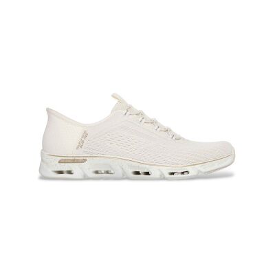 Skechers per donna. 104610 Scarpe slip-in: Glide-Step Gratify Off-white Pace (39), Bianco, Beige, Basso, Stringhe, Casual, Sportivo, Multi Skechers per donna. 104610 Scarpe slip-in: Glide-Step Gratify Off-white Pace (39), Bianco, Beige, Basso, Stringhe, Casual, Sportivo, Multi