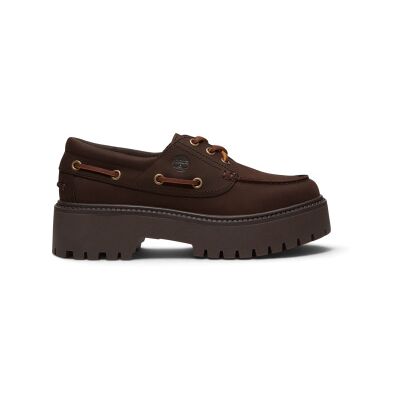 Timberland per donna. TB0A2GVFW071 Scarpe da barca con plantare Stone Street marrone scuro (39 W), Pelle, 3 a 5cm, Stringhe, Casual Timberland per donna. TB0A2GVFW071 Scarpe da barca con plantare Stone Street marrone scuro (39 W), Pelle, 3 a 5cm, Stringhe, Casual