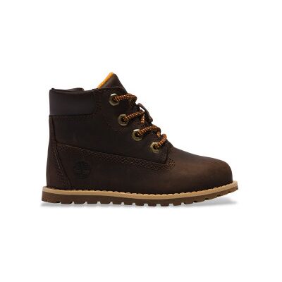 Timberland per ragazzo. TB1A2NC39311 Stivali in pelle marrone Pokey Pine (30), Basso, Cerniera, Casual, moda per bambini Timberland per ragazzo. TB1A2NC39311 Stivali in pelle marrone Pokey Pine (30), Basso, Cerniera, Casual, moda per bambini