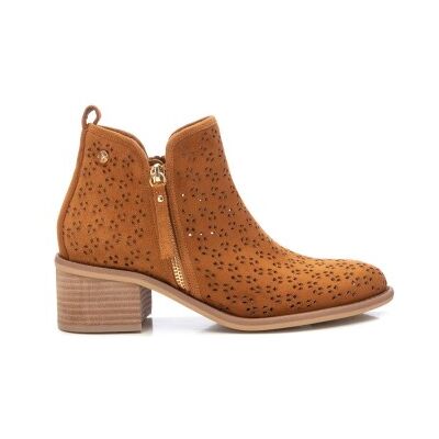 Xti per donna. 14225503-CAMEL Stivaletti 142255 marrone -altezza tacco: 5 cm (37), 3 a 5cm, Cerniera, Casual, Imitazione cuoio Xti per donna. 14225503-CAMEL Stivaletti 142255 marrone -altezza tacco: 5 cm (37), 3 a 5cm, Cerniera, Casual, Imitazione cuoio