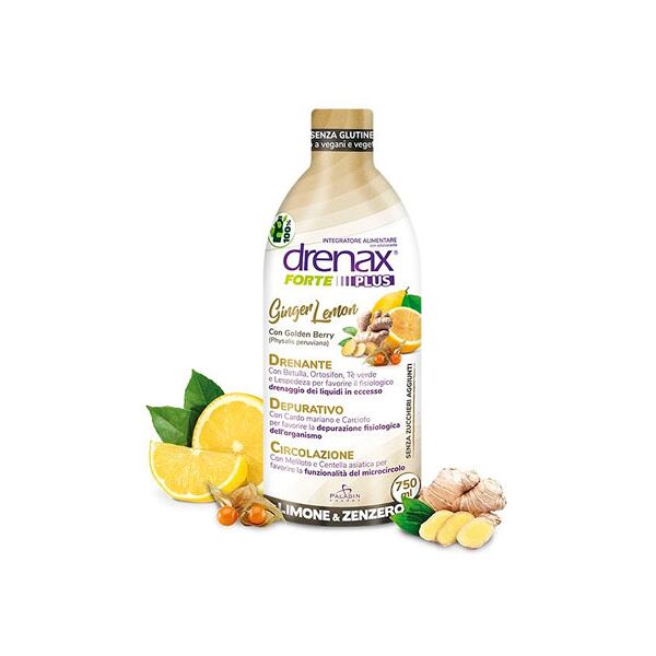 paladin pharma spa drenax forte plus ginger lemon 750 ml