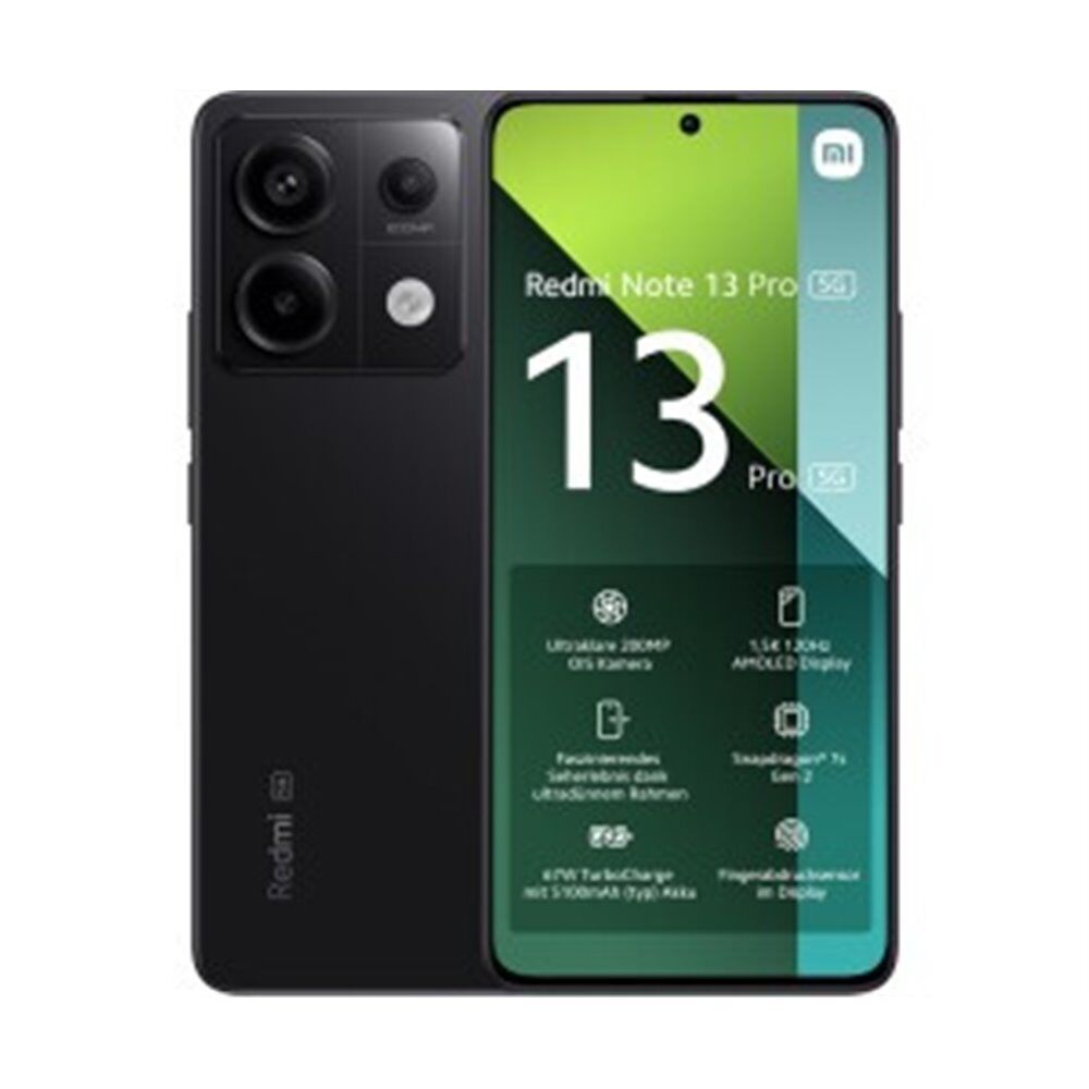 Xiaomi Redmi Note 13 Pro 5G Dual Sim 8GB RAM 256GB - Black EU