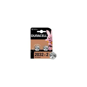 (1 Confezione) Duracell Lithium Batterie 2pz Bottone DL/CR2032