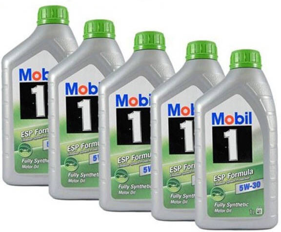 Mobil Kit Olio Motore  1 Esp 5W30-5 Volkswagen