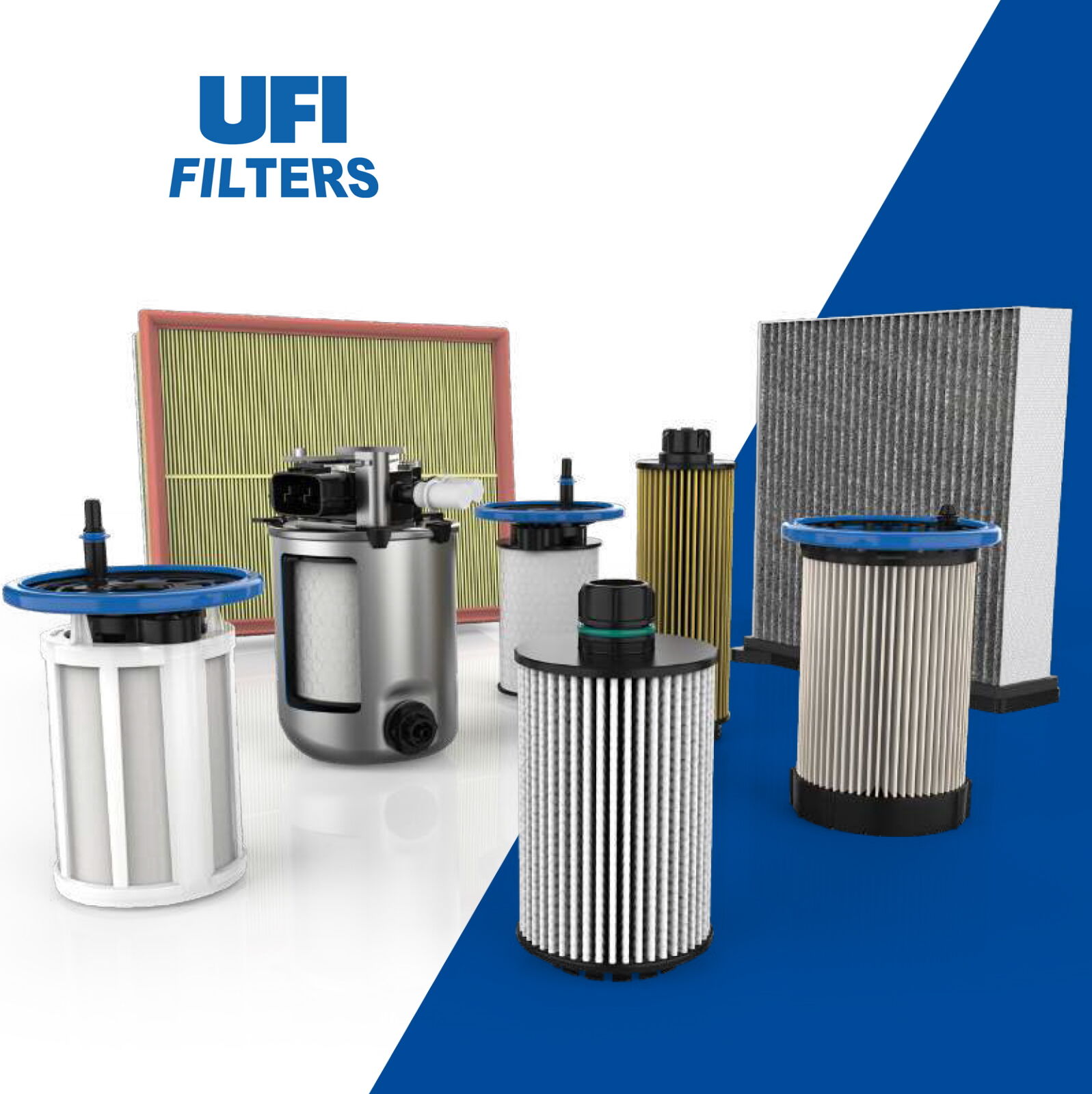 Ufi Kit tagliando completo filtri FIAT 500 1,3 MULTIJET 55KW 51 KW