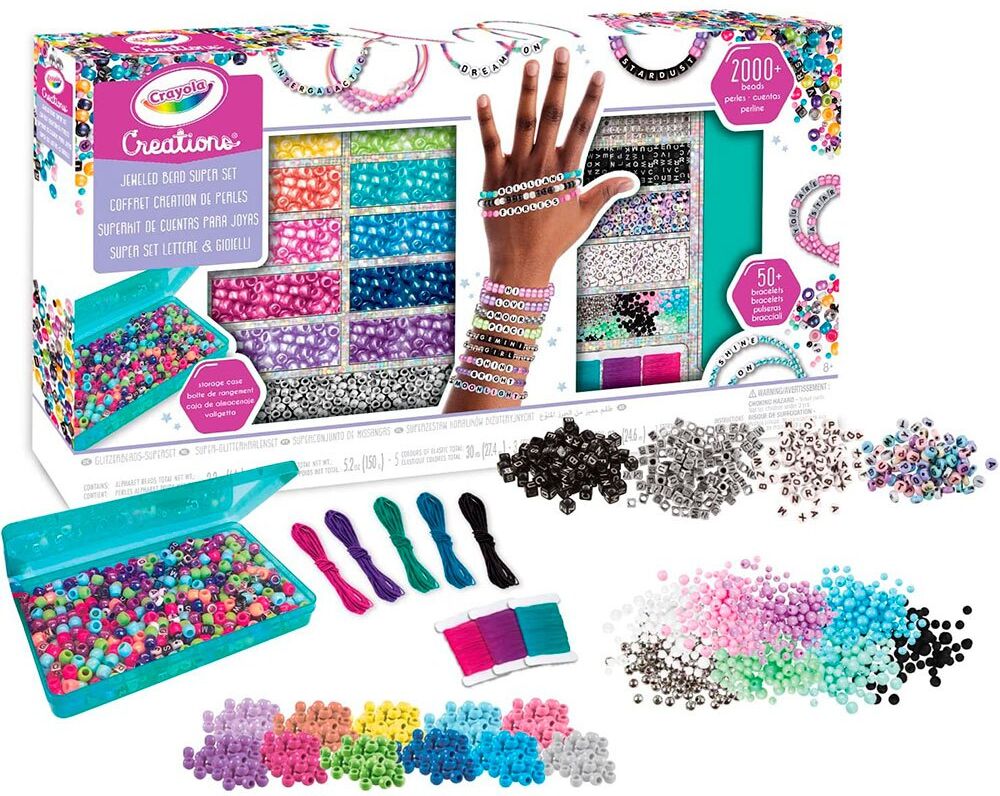 Crayola Creations Super Set Letters And Jewels Multicolor