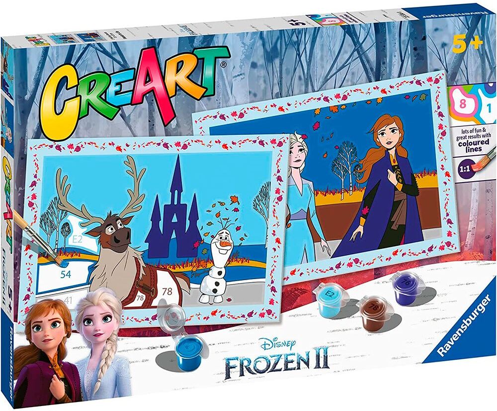 Ravensburger Creart Junior Series: 2 X Frozen Ii Multicolor