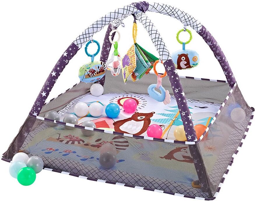 Kikkaboo With 18 Forest Balls Baby Gym Multicolor