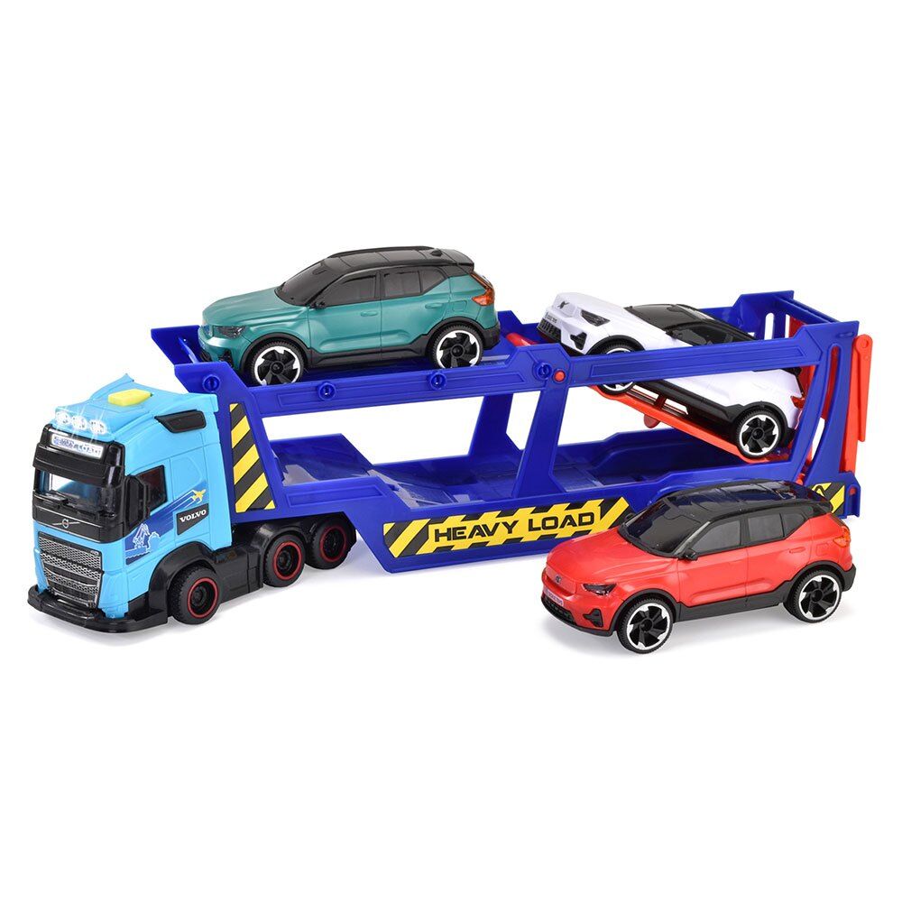 Dickie Toys Car Transporter Trailer Light And Sound 0 Cm Truck Blu