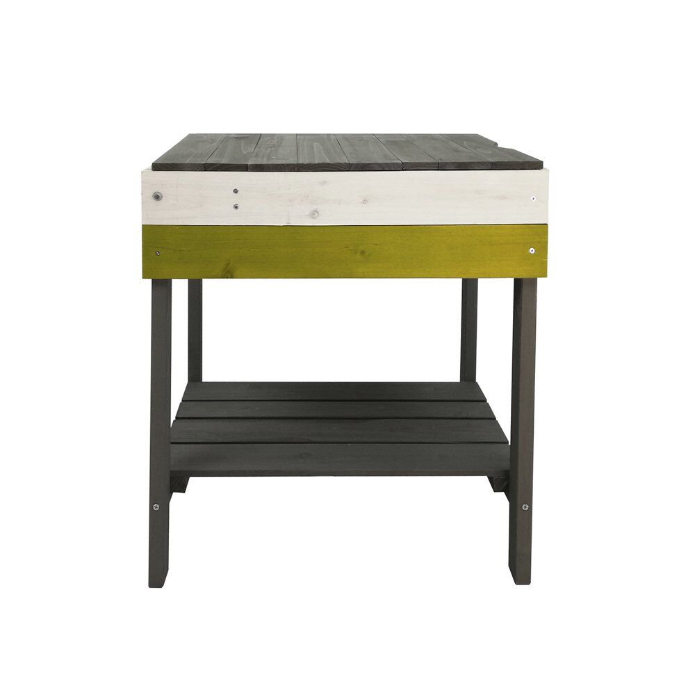 Outdoor Toys Lys 50x33x52 Cm Side Table For Wooden Children´s Kitchen Nero