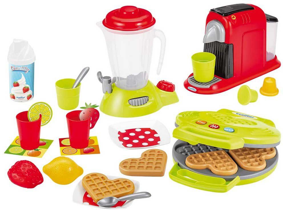 Ecoiffier Small Chef Appliances Set Trasparente