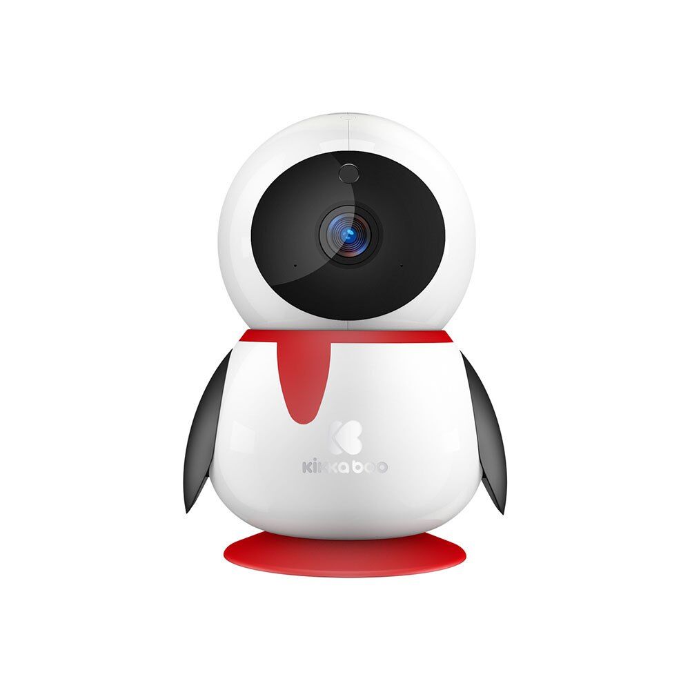 Kikkaboo Wi-fi Penguin Video Baby Monitor Bianco