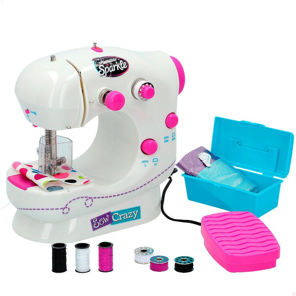 Cra-z-art Shimmer ´n Sparkle Sew Crazy Toy Sweing Machine Multicolor 8 Years