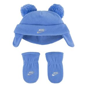 Nike Kids 6a3065 Beanie&gloves Blu 12-2 Months