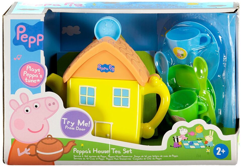 Deqube Peppa Pig Tea Set Trasparente