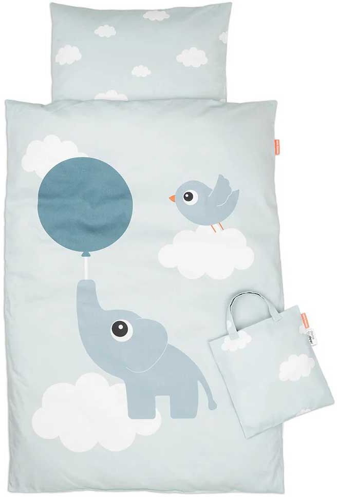 Done By Deer Baby Elphee Bed Sheet Multicolor