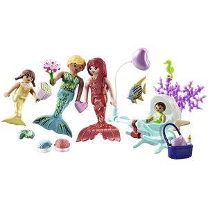 Playmobil Loving Mermaid Family Construction Game Multicolor