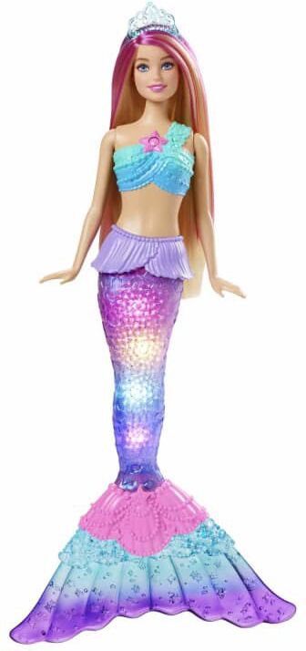 Barbie Dreamtopia Twinkle Lights Mermaid Light Up Doll Multicolor 3 Years